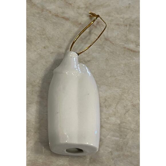 Porcelain Christmas white ornament nativity - Picture 12 of 12